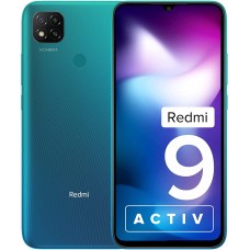 Celular Xiaomi Redmi 9 Activ Verde 128GB,6GB de RAM, Tela de 6.53", Bateria de 5.000 mAh, Câmera Traseira Dupla, Android 11 e Processador Octa-Core
